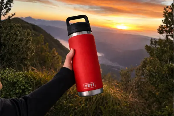 Yeti rambler stainless steel bottle
