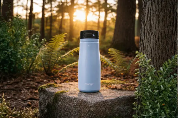 contigo 32 oz stainless steel water bottle glacier