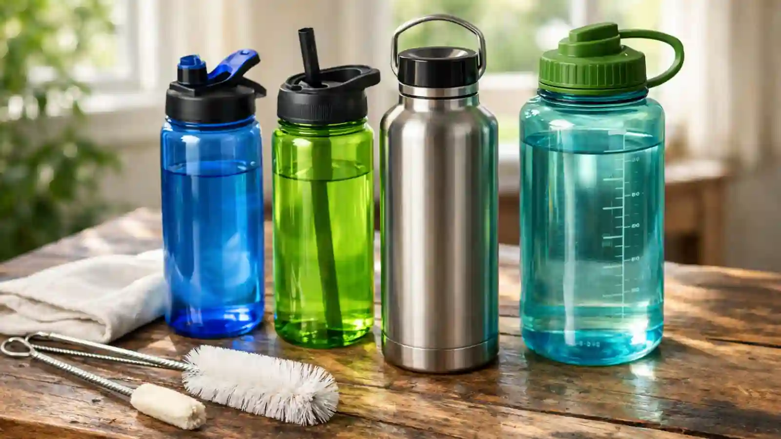How To Clean A Water Bottle | Simple DIY Methods That Work