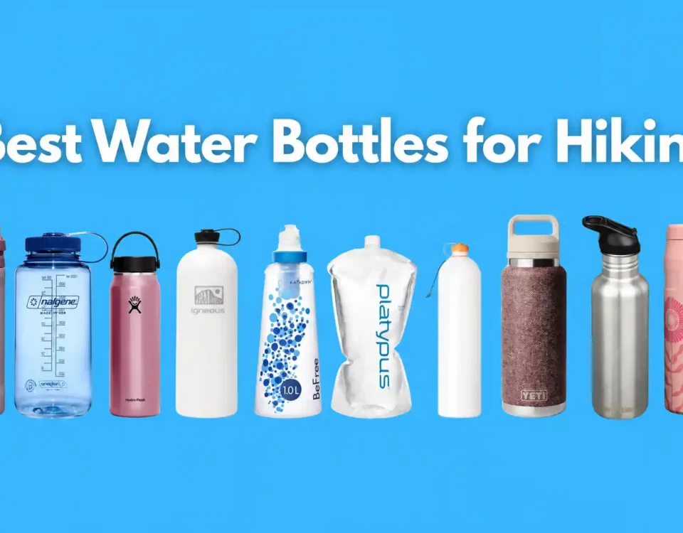 Best Water Bottles for Hiking 30 Best water bottles for hiking including Owala, Nalgene, Hydro Flask, Igneous, Katadyn, Platypus, YETI, Klean Kanteen, and Stanley