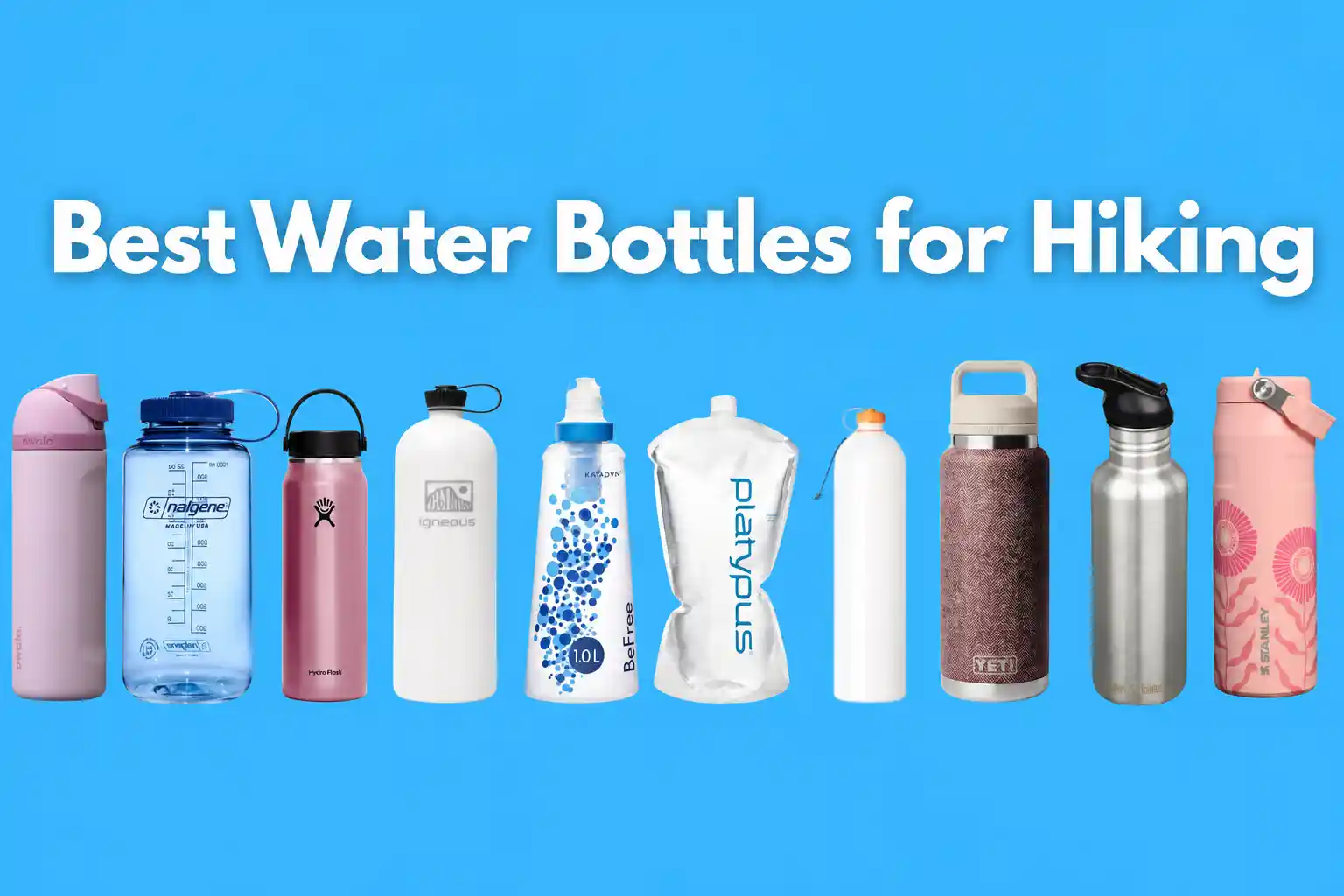 Best Water Bottles for Hiking
